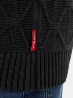 JOOP! Jeans Sweter 15 JJK-18Floriano 30047403 Granatowy Modern Fit