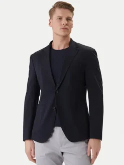 JOOP! Marynarka JB-108Huntsville-J6 30101585 Granatowy Regular Fit