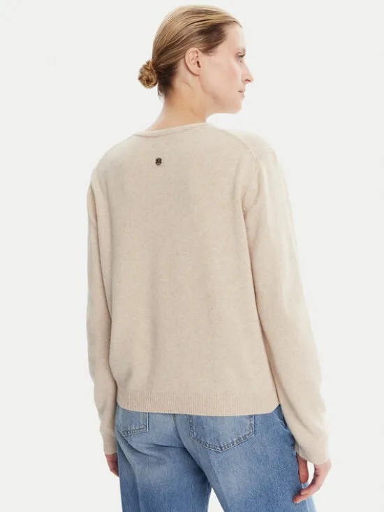 JOOP! Sweter 58 253KN58Kumo 30047489 Beżowy Loose Fit