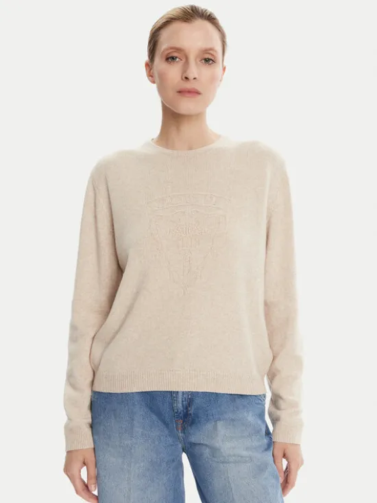JOOP! Sweter 58 253KN58Kumo 30047489 Beżowy Loose Fit