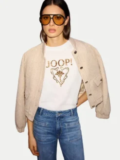 JOOP! T-Shirt 58 253JE58Tomma 30047768 Biały Regular Fit