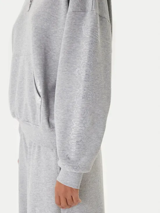 Juicy Couture Bluza Castella JCWAS225319 Szary Oversize