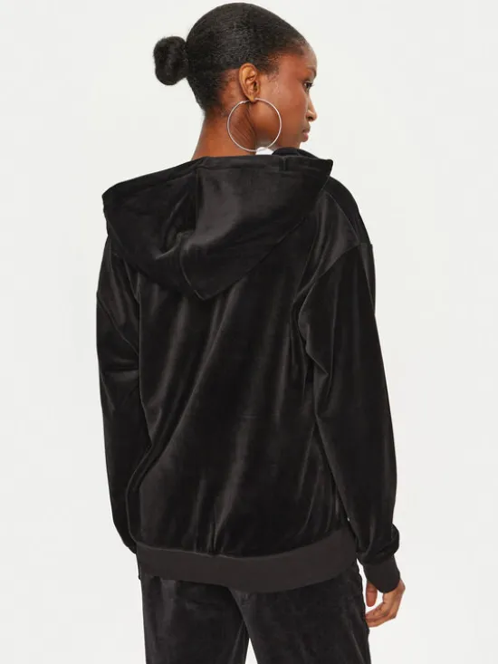 Juicy Couture Bluza Halan JCWAS24342 Czarny Oversize