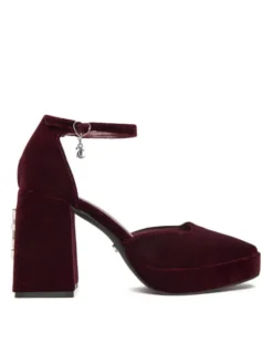 Juicy Couture Czółenka EO-W2SH59501A Bordowy