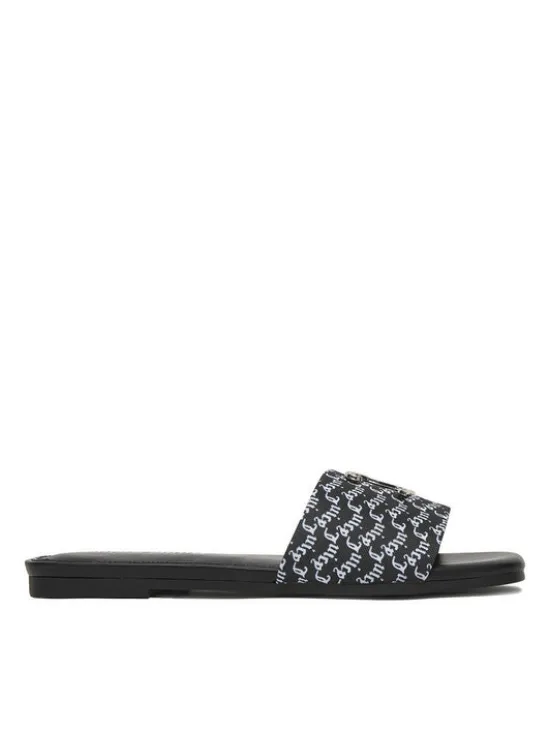 Juicy Couture Klapki CEO-HY24111-1 Czarny