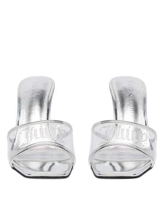 Juicy Couture Klapki EO-259-134-01 Przezroczysty