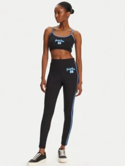 Juicy Couture Legginsy JCSML125405 Czarny Slim Fit
