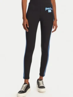 Juicy Couture Legginsy JCSML125405 Czarny Slim Fit