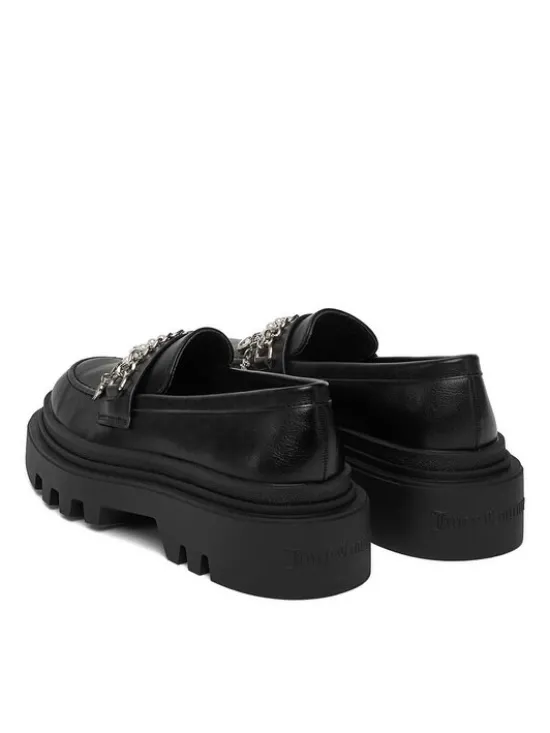 Juicy Couture Loafersy CEO-HY63020S-6A Czarny