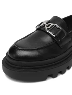 Juicy Couture Loafersy CEO-HY63020S-6 Czarny