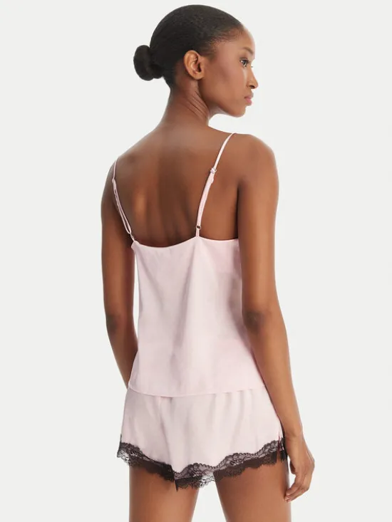 Juicy Couture Piżama JCYPJ126862 Różowy Slim Fit