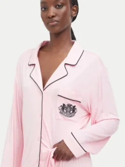 Juicy Couture Piżama JCYPJ126856 Różowy jasny Relaxed Fit