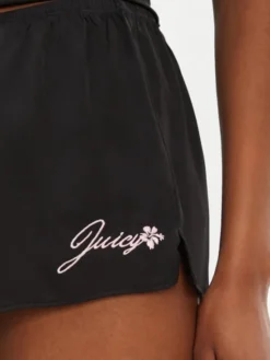 Juicy Couture Szorty piżamowe JCLHS125512 Czarny Regular Fit