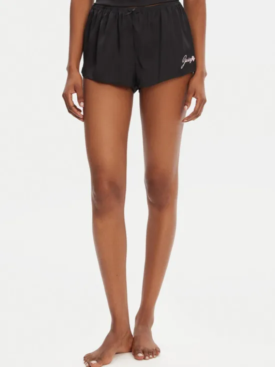 Juicy Couture Szorty piżamowe JCLHS125512 Czarny Regular Fit