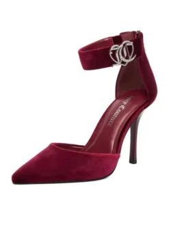 Juicy Couture Szpilki EO-LH24018-2A Bordowy