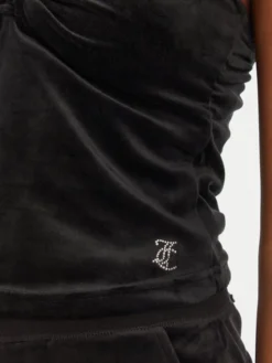 Juicy Couture Top JCWCT125325 Czarny Slim Fit