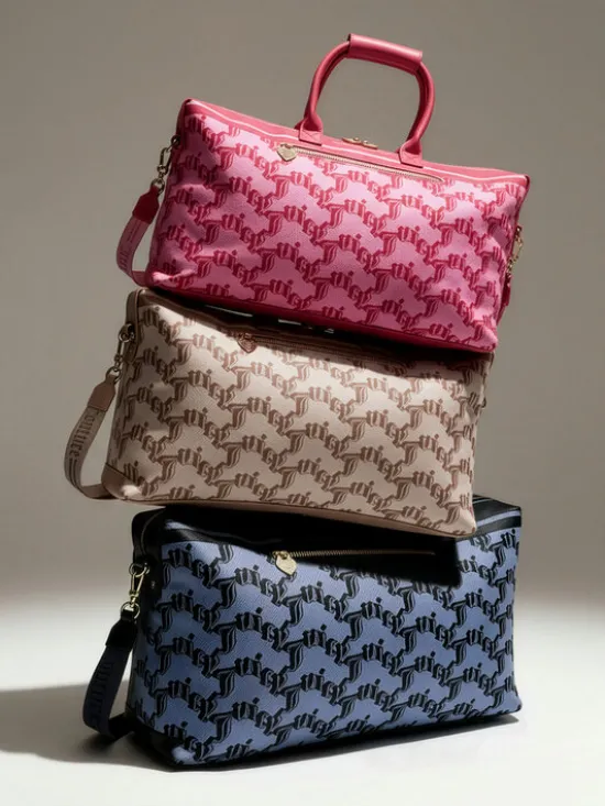 Juicy Couture Torba weekendowa CEO-BIJXT8675WIP Beżowy
