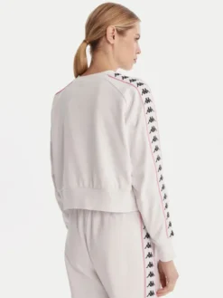 Kappa Bluza Banda Marbella 351S2HW Biały Oversize