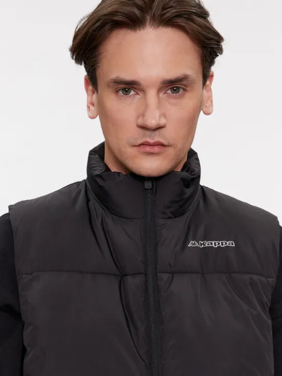 Kappa Kamizelka Emanu 361F8RW Czarny Regular Fit