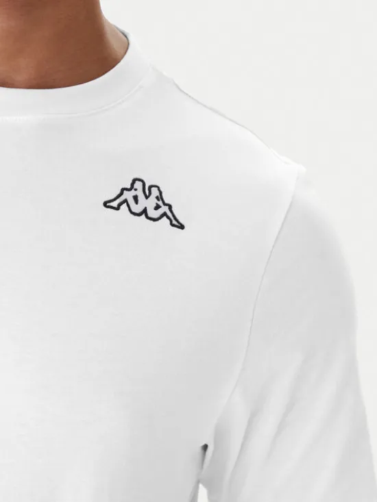 Kappa Komplet t-shirtów Logo Sylvo 322562W Biały Regular Fit