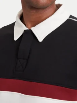 Kappa Polo 37284HW Czarny Comfort Fit