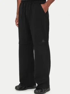 Kappa Spodnie dresowe 362364W Czarny Regular Fit