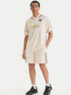 Kappa Szorty sportowe 322B8GW Beżowy Comfort Fit