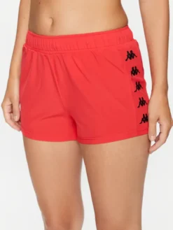 Kappa Szorty sportowe 312087 Różowy Regular Fit