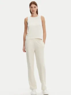 Kappa Top Logo Gria 382129W Écru Regular Fit
