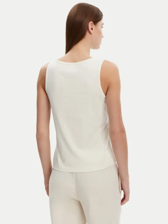 Kappa Top Logo Gria 382129W Écru Regular Fit