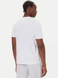 Kappa T-Shirt Authentic 361N6QW Biały Regular Fit