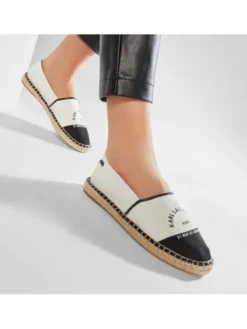 KARL LAGERFELD Espadryle KL80108 Biały