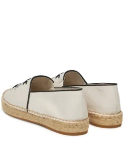 KARL LAGERFELD Espadryle KL81125 Biały