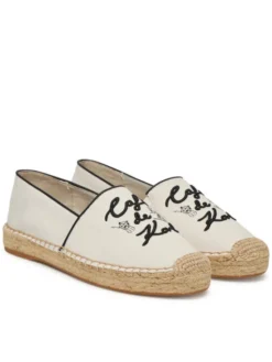 KARL LAGERFELD Espadryle KL81125 Biały