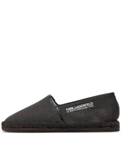 KARL LAGERFELD Espadryle KL70119 Czarny