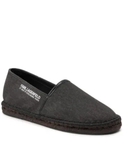 KARL LAGERFELD Espadryle KL70119 Czarny