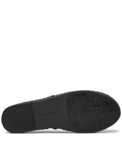 KARL LAGERFELD Espadryle KL70119 Czarny