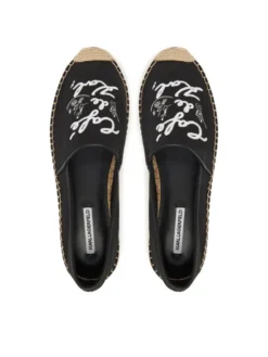 KARL LAGERFELD Espadryle KL81125 Czarny