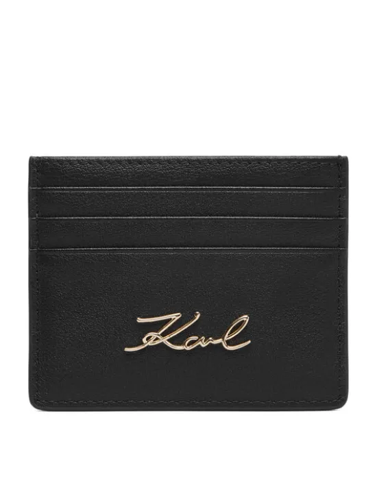 KARL LAGERFELD Etui na karty kredytowe B1W32034 Czarny