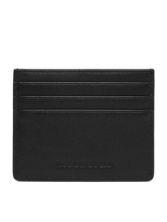 KARL LAGERFELD Etui na karty kredytowe B1W32034 Czarny
