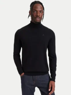 KARL LAGERFELD Golf 655058 564399 Czarny Regular Fit