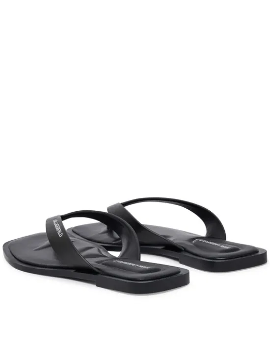 KARL LAGERFELD Japonki Brio II KL85406 Czarny
