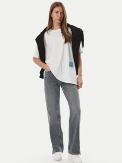 Karl Lagerfeld Jeans Jeansy B4W10039 Niebieski Straight Fit