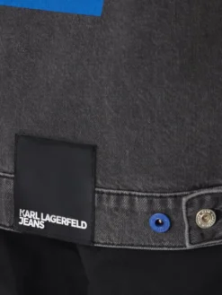 Karl Lagerfeld Jeans Kamizelka A2M14017 Szary Regular Fit