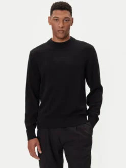 Karl Lagerfeld Jeans Sweter A4M18033 Czarny Regular Fit