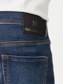 KARL LAGERFELD Jeansy 265501 500843 Granatowy Slim Fit