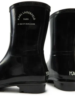 KARL LAGERFELD Kalosze KL47075S Czarny