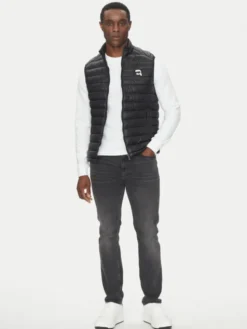 KARL LAGERFELD Kamizelka 505711 500590 Czarny Regular Fit