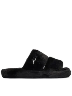 KARL LAGERFELD Kapcie Hypns KL80674 Czarny