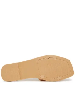 KARL LAGERFELD Klapki Jelly IV KL80025 Beżowy